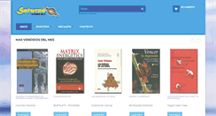 Desktop Screenshot of libreriasaturno.com